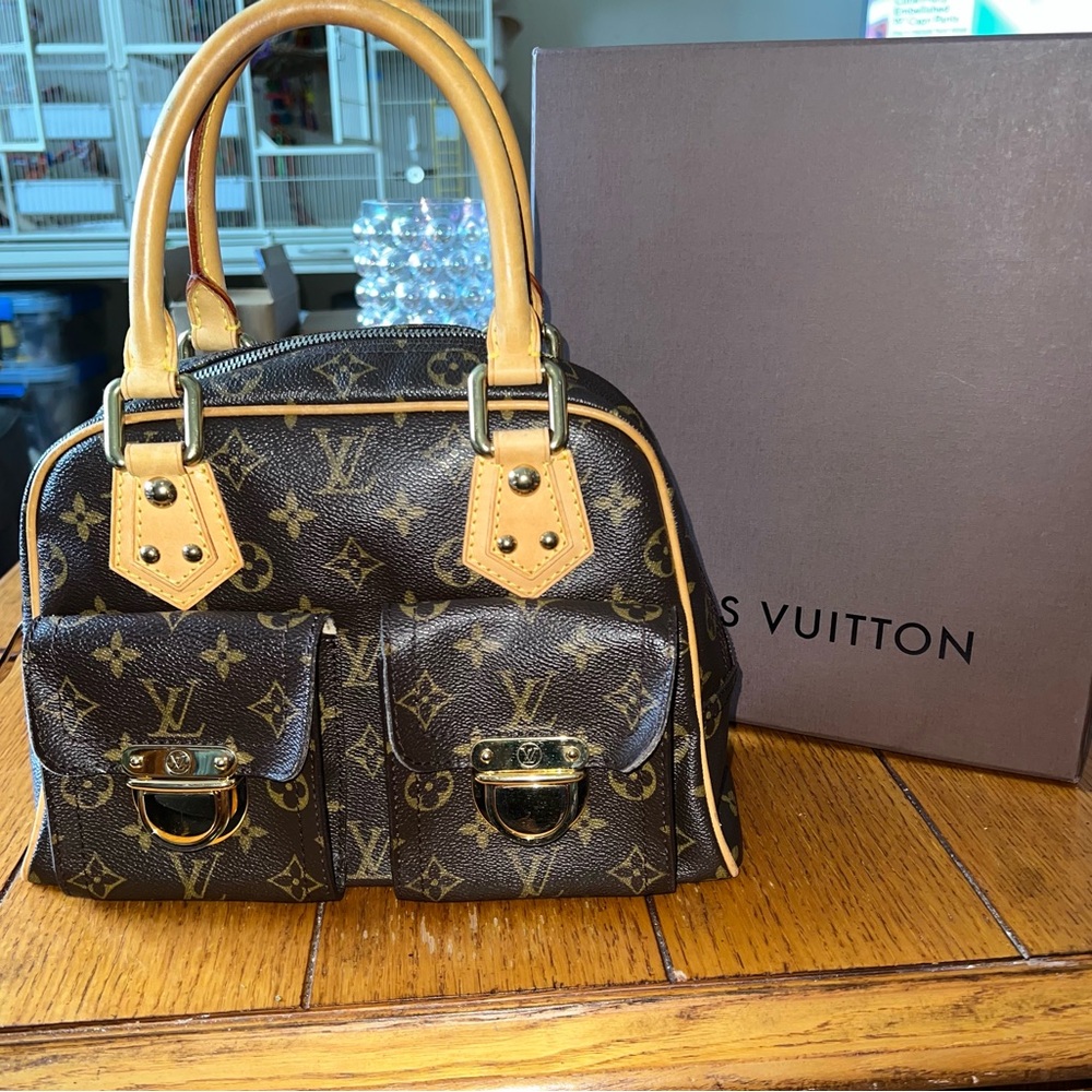 Louis Vuitton Brown Monogram Satchel
